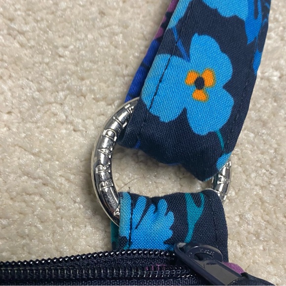 Vera Bradley Hipster Crossbody Midnight Blue Pattern One Size Bag - Picture 6 of 10